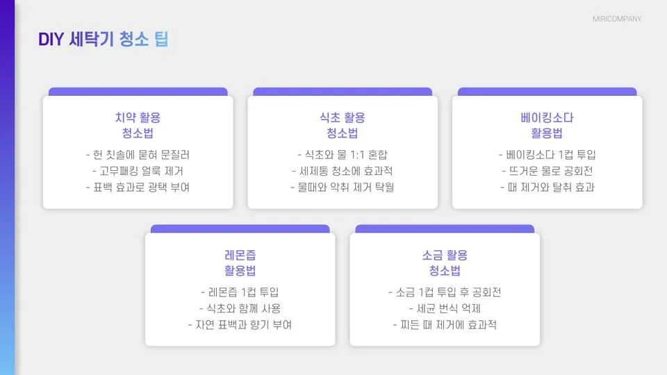 세탁기 청소법 이미지 11