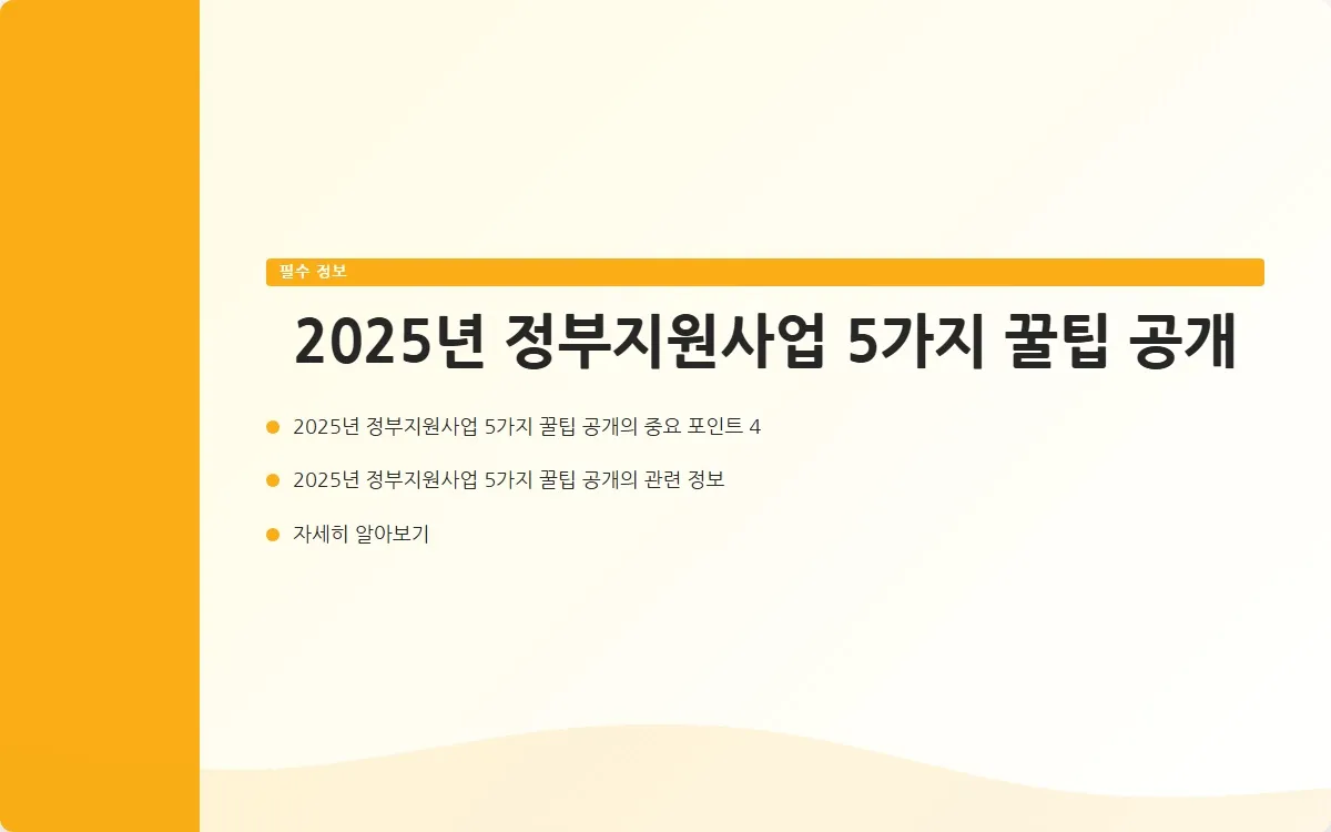 2025년 정부지원사업 이미지 6