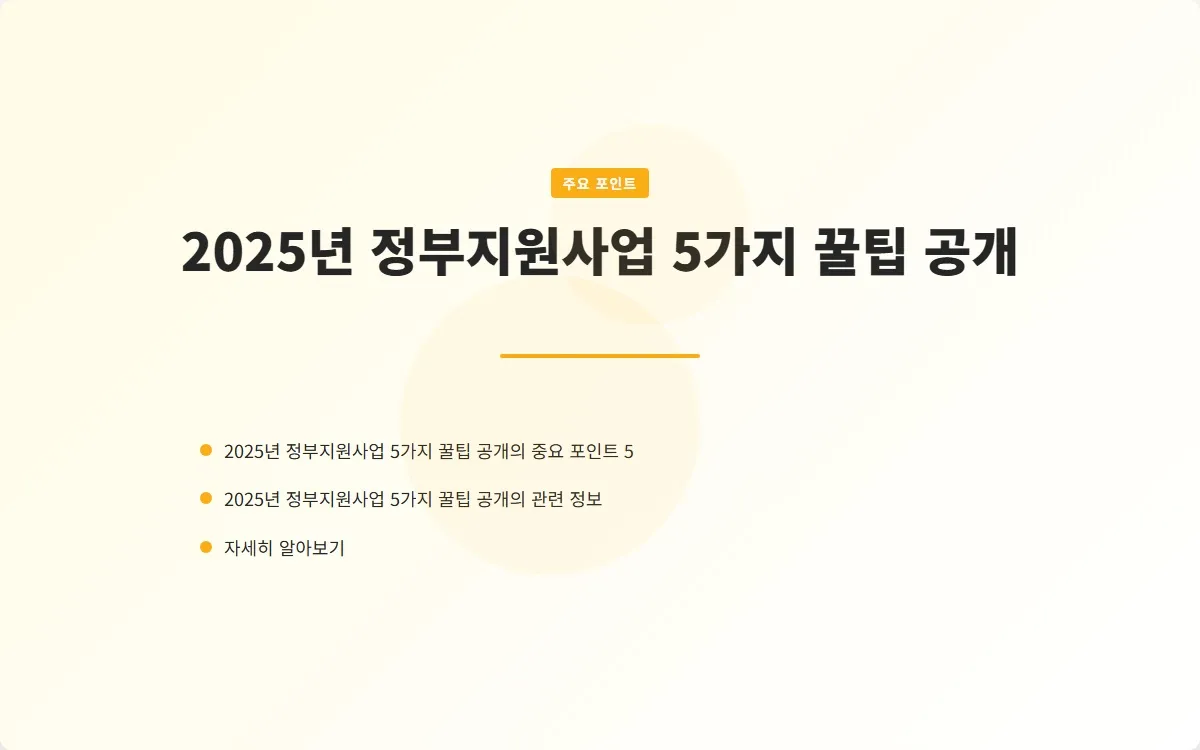 2025년 정부지원사업 이미지 7