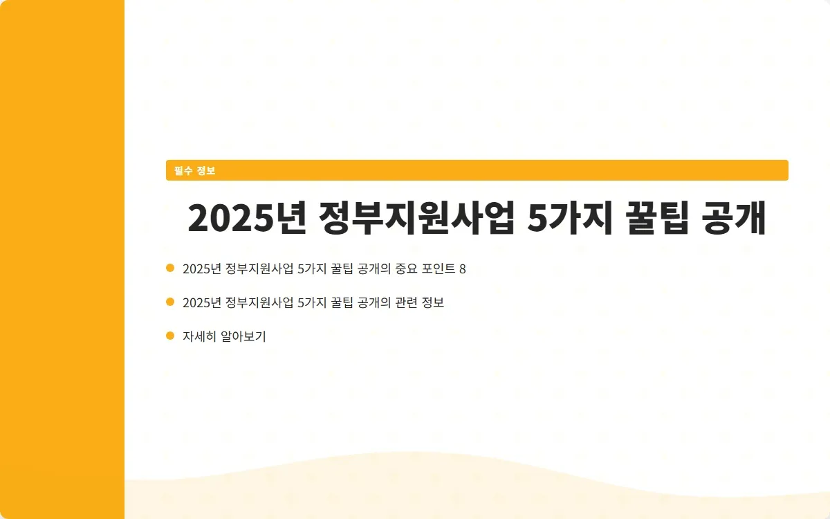 2025년 정부지원사업 이미지 10