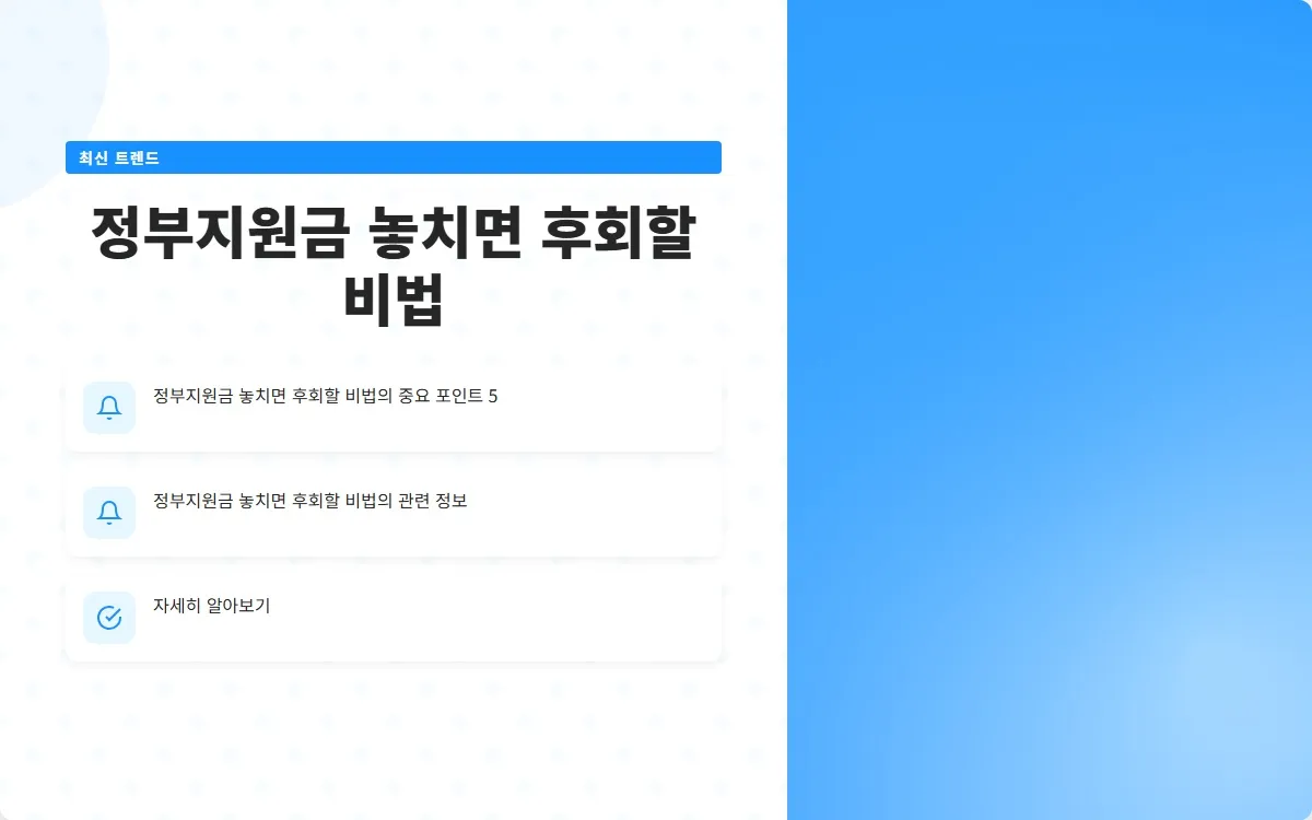 정부지원금 이미지 7